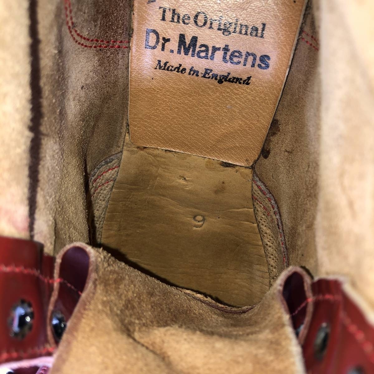 Dr. Martens x Hawkins collaboration 20-hole boots, made in England