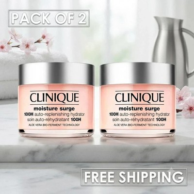 Pack of 2 - Clinique Moisture Surge 100H Hydrator 125ml 4.2oz - Brand New