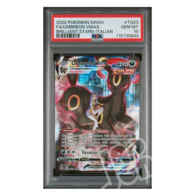 カードダスその他 Umbreon VMAX TG23 PSA10 Brilliant Stars Pokémon Card Umbreon VMAX Brilliant Stars TG23/TG30 Italian - PSA
