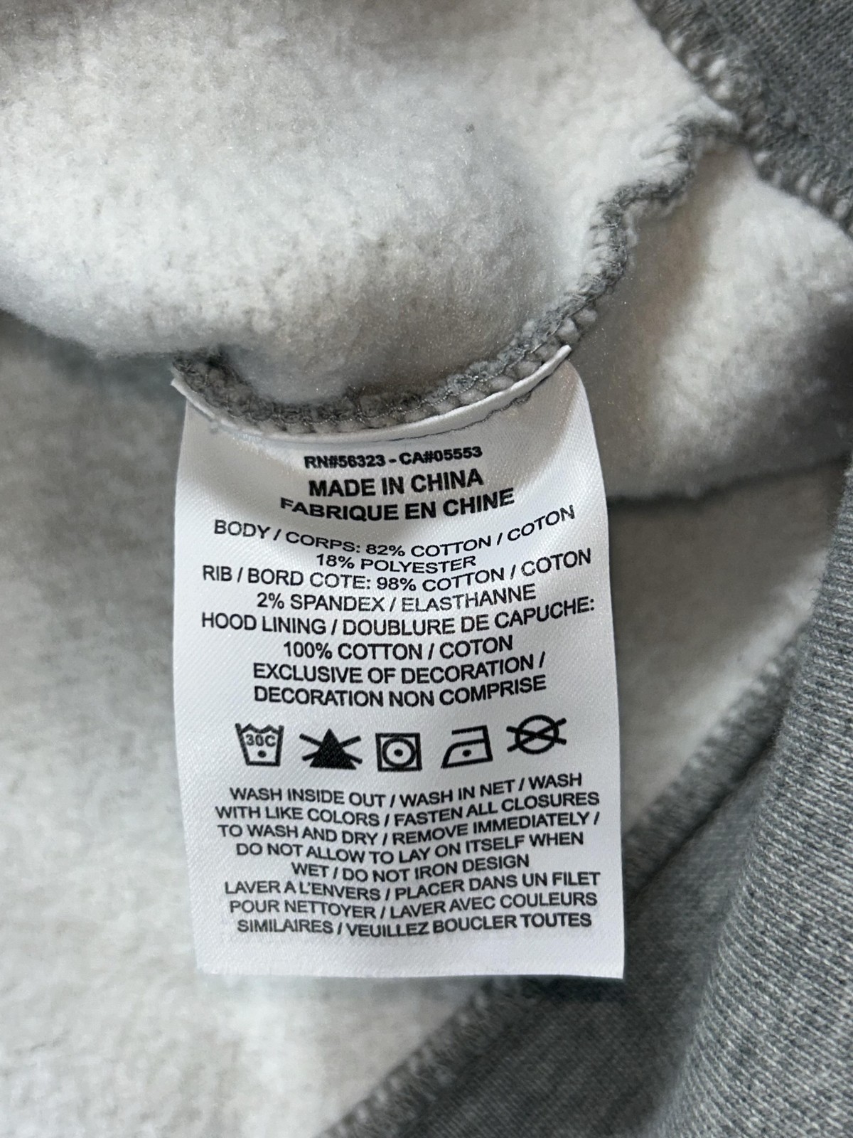 Jordan Hoodie Mens XL Gray Loose Fit Fleece Pullover Jumpman Patch Logo thumbnail 6