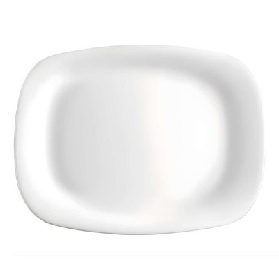 BORMIOLI ROCCO Parma Rechteckiger Teller Weiß Opal 33x24cm Restaurant Hotel