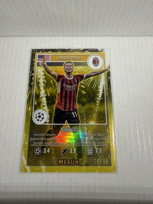 2024-25 Topps Merlin Club Competitions - Merlin's Gamers Christian Pulisic /50