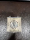 1964 Kennedy Half Dollar. 90% Silver. First Year. Comes in plastic case
