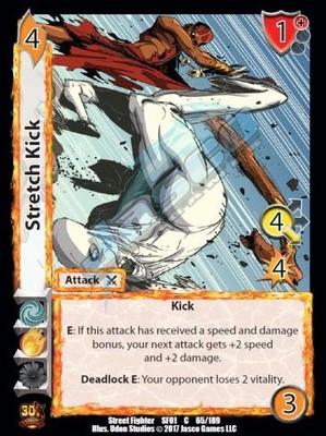 4X-Stretch Kick-Street Fighter-Universal Fighting System (UFS)