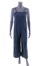 A.P.C. Womens Blue Denim Jumpsuit Blue Size 0 16542447