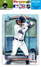 2025 Bowman #BCP-5 Franyerber Montilla Chrome Prospects Mojo Refractor