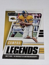 2021 Panini Contenders Draft Picks Campus Legends Brett Favre #6 HOF