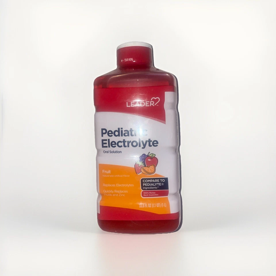 Solución electrolítica oral pediátrica Pedialyte Fruit Fl 33,8 oz 1 litro Foto 2 de 4
