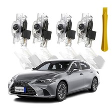 Car Door Lights Logo Projector,HD LED Car Welcome Projector Lights 4pcs
