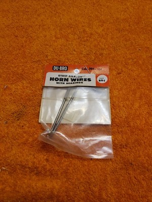 Du-Bro Strip Ailron Horn Wires With Bearings  - New Part 104 -  P26