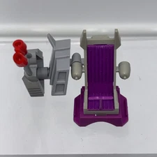 Tyco DINO RIDERS Parts 1987 Deinonychus Rulon Chair Seat w Tail Cannon Vintage