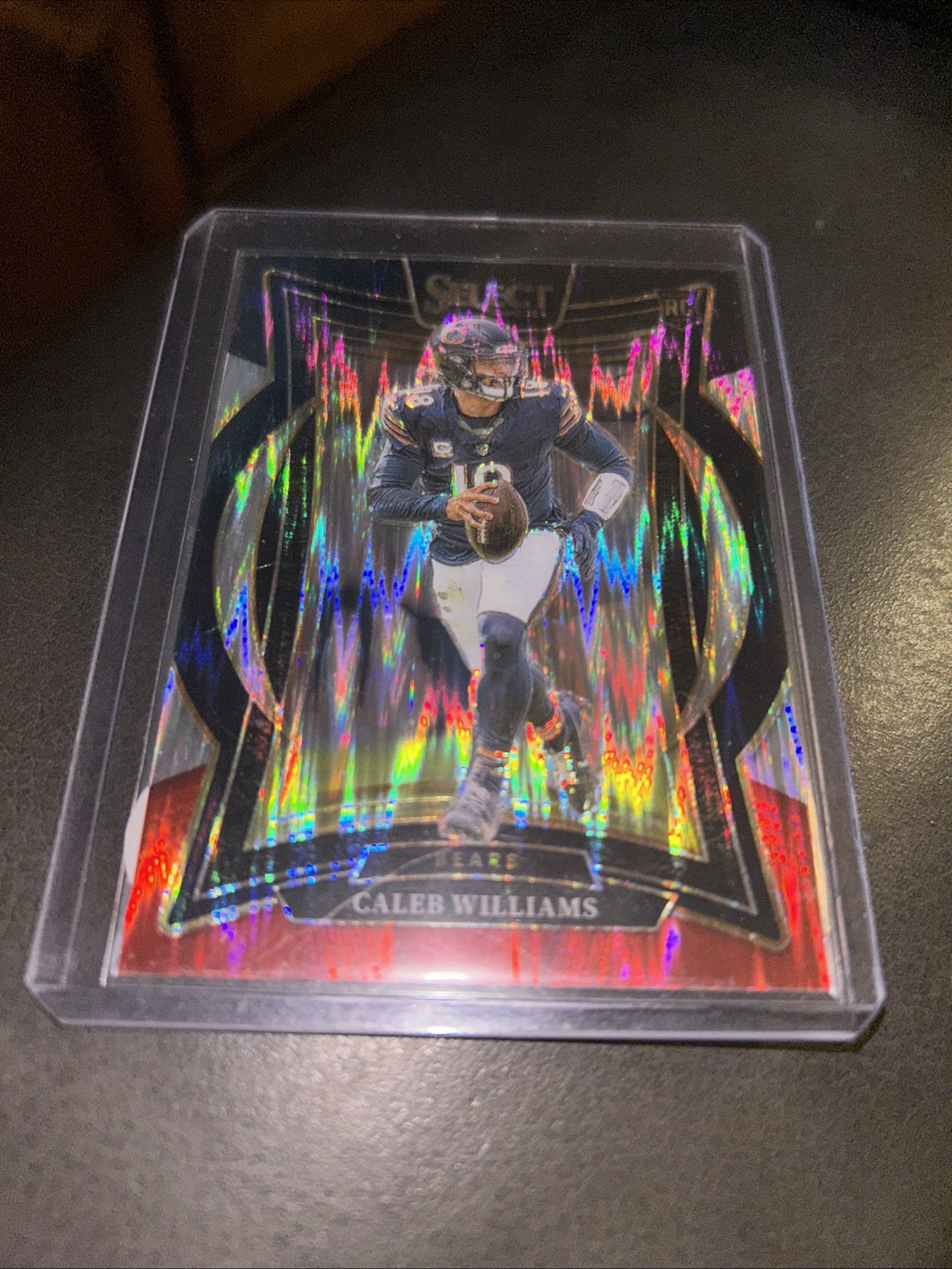 2024 Select Caleb Williams Concourse RC Black and Orange Prizm Shock #25 Bears