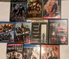 Action/Adventure Movies Lot Of 10 DVDs & Blurays #10
