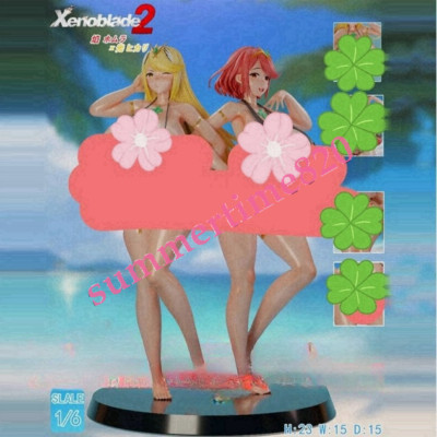 SC Studio Xenoblade Pyra Resin Statue Pre-order 1/6 Mythra H23cm Swinsuit 2Pcs