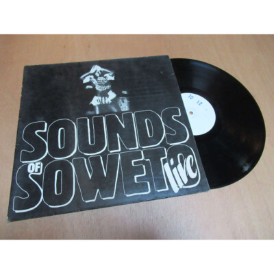 SOUNDS OF SOWETO die geschichte von m'baso AFRO FOLK EIGENSTEIN white label Lp