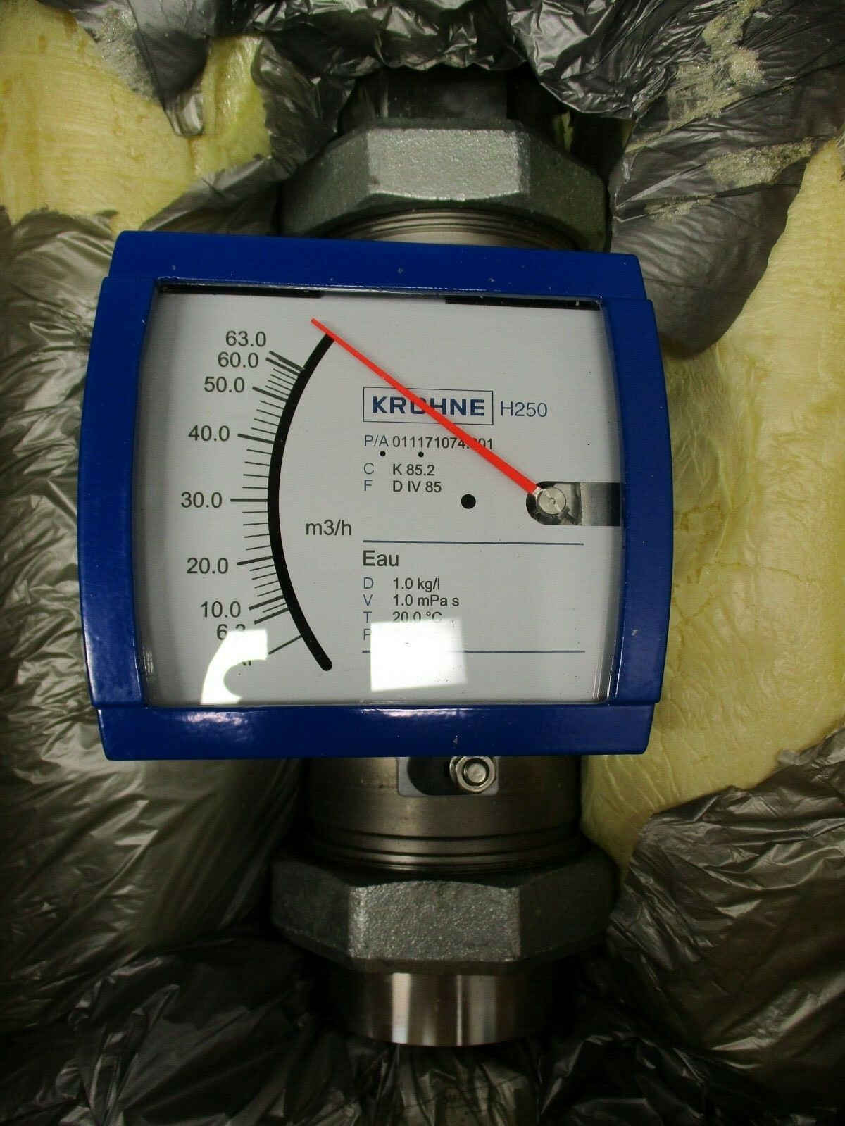 KROHNE VARIABLE AREA FLOW METER H250 RR M9 ESK eBay