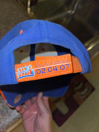 Reebok Throwback Super Bowl XLI South Florida Back Strap Outdoor Sport Hat Cap - Picture 7 of 8