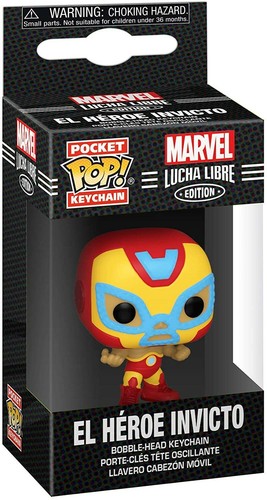 Funko - POP Keychain: Marvel Luchadores - Iron Man Brand New In Box - Picture 3 of 3