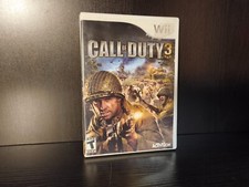 Call of Duty 3 (Nintendo Wii, 2006) USA Tested CIB - Complete Disc, Case, Manual