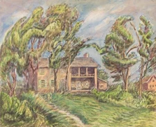 WANDA GÁG : House Among Trees : Archival Art Print