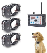 2-in-1 Dog Training  Outdoor Wireless Fence System 3 Collar