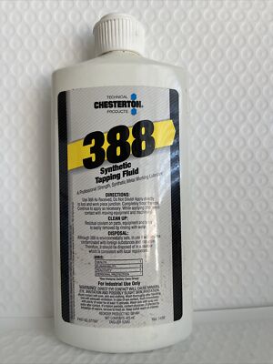 Chesterton 388 Synthetic Tapping Fluid. Synthetic Metal Working Lubricant.