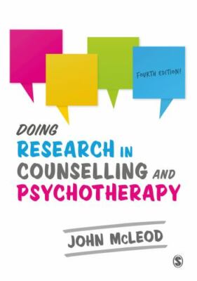 Doing Research in Counselling and Psychotherapy, Hardcover by McLeod, John, B...