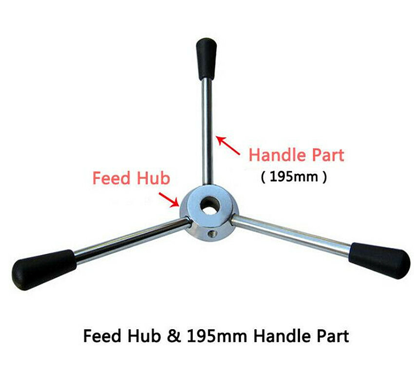 Bench Drill Machines Parts Feed Hub Wheel & 195mm HandleZ512 Z516