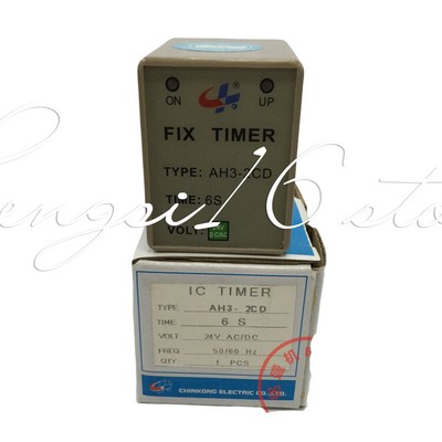 1PC AH3-2CD time relay vibration relay DC24V 6S #F16
