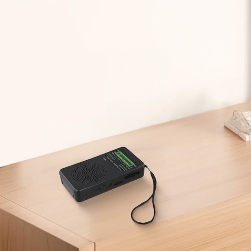 Radio AM FM SW portátil fácil de usar tamaño compacto y salida de audio fuerte - Imagen 7 de 12