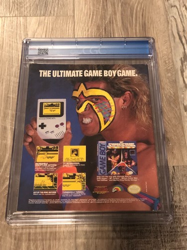 WWF WWE Magazine THE UNDERTAKER first cover Hulk Hogan MAY 1991 CGC GRADED 7.0 - Picture 5 of 5