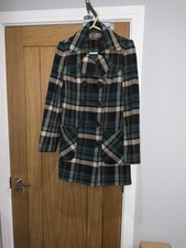 Pea Coat (love Label Brand) - Multicolored- Size Uk 10