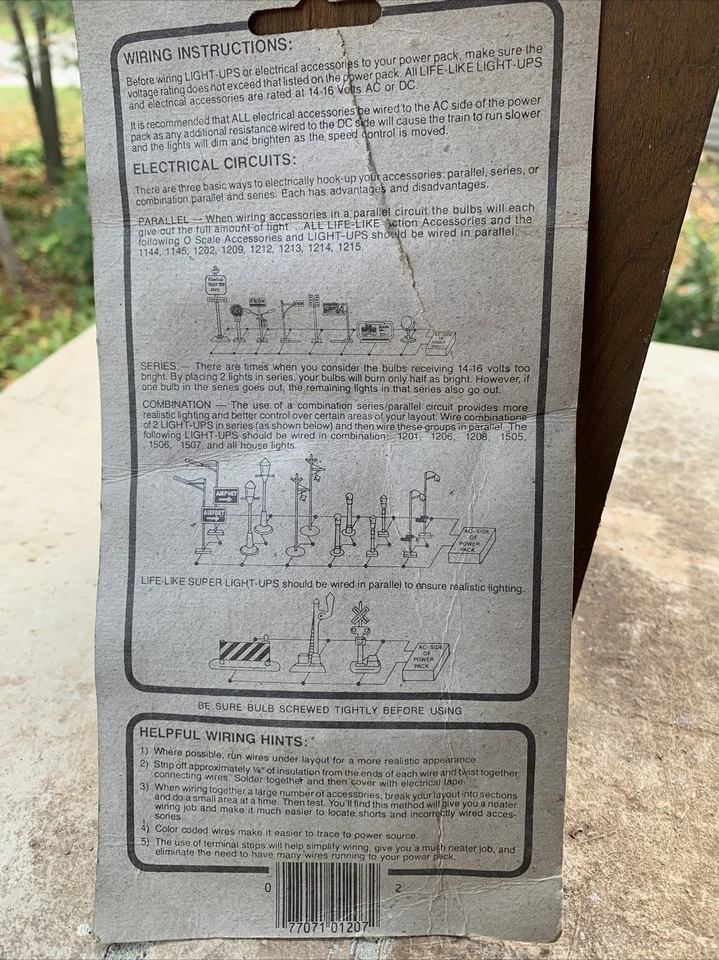 HO Scale Life-Like Light-Ups Railroad Signal No. 1207 NEW - Image 4 of 4