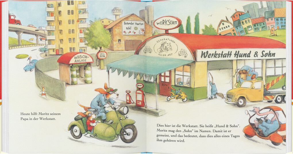 Thumbnail - Moritz In Der Autowerkstatt | Sharon Rentta | 2014 | Deutsch | Animal