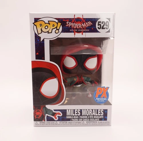 Funko Pop! Marvel Into The Spider-Verse 529 Miles Morales PX Vinyl w/ Protector
