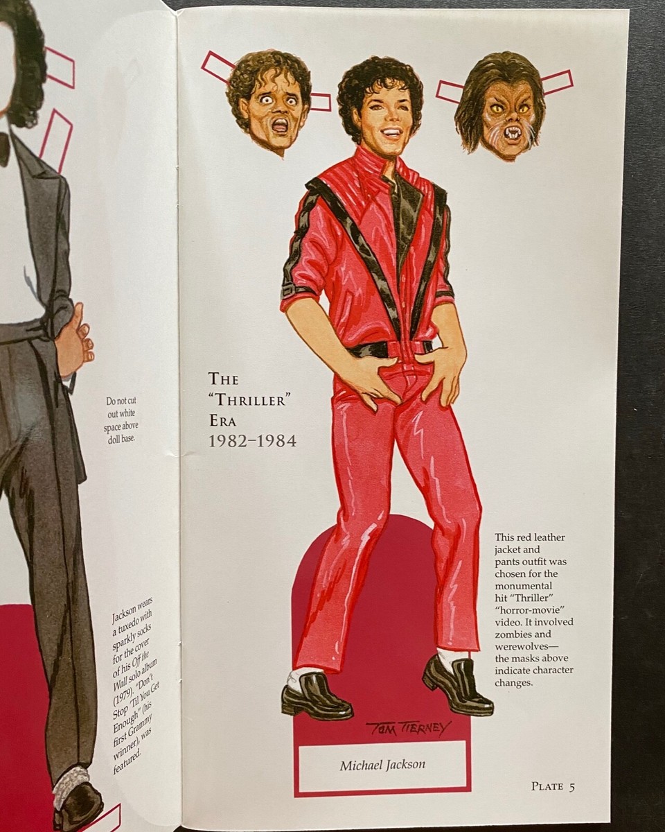 Michael Jackson Paper Dolls : Commemorative Edition 1958