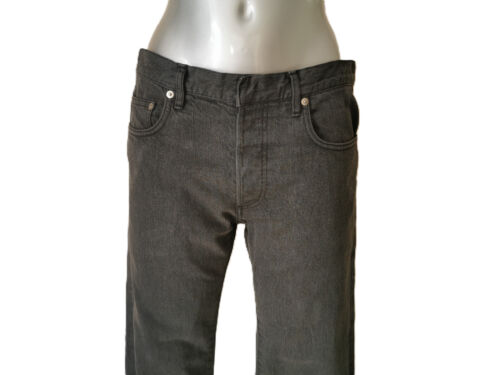DIOR HOMME - Jean droit - Coton Gris - T. 30us soit 40fr - AUTHENTIQUE - Imagen 2 de 14