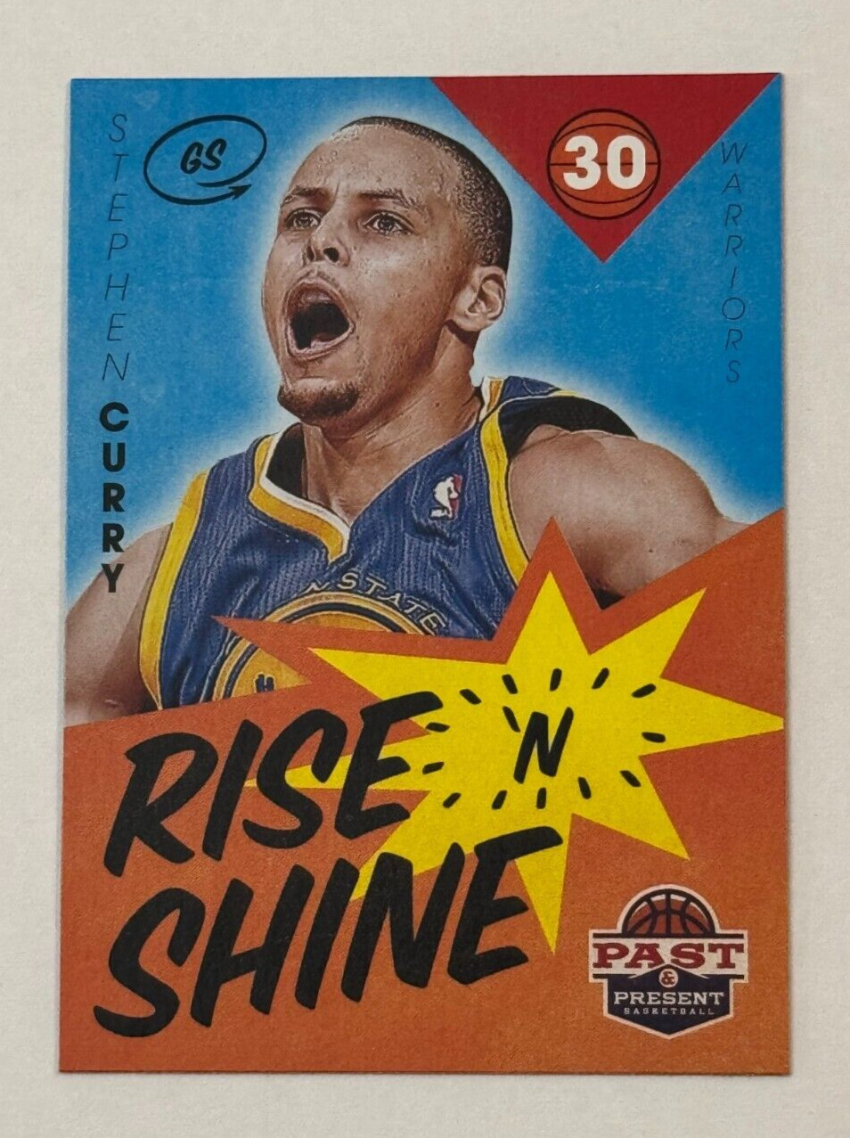 2012-13 Panini Past & Present Rise 'N Shine #81 Stephen Curry Golden State