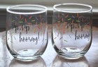 Sip Sip Hooray Glass  Stemless Wine Tumbler Clear 17 Oz — photo 1