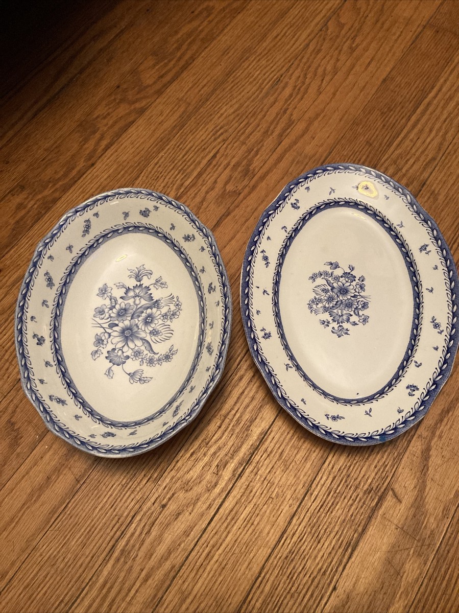 食器 ARABIA FINLAND 2 Arabia Finlandia Suomi Blue & White Porcelain # 1 & 3 Also