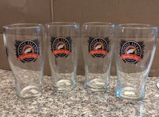 Set of 4 Goose Island Brewing Honker's Ale 16 Oz Pint Glasses NEW Chicago Rastal