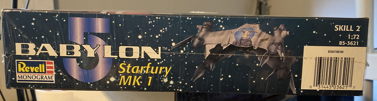 Revell Monogram Babylon 5 STARFURY MK 1 Model Kit 1:72 Revell Monogram Babylon 5 STARFURY MK 1 Model Kit 1:72