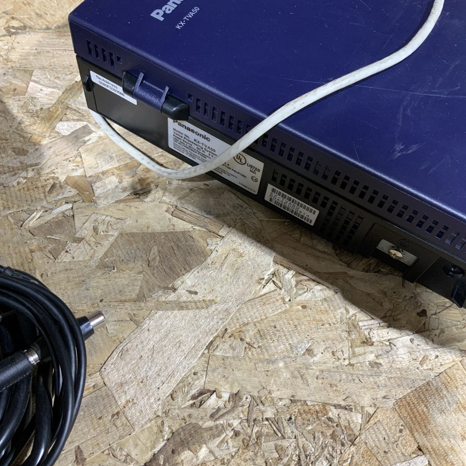 Panasonic KX-TVA50 Voice Mail Processing System w/AC Adapter - Image 3 of 4