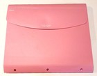 Used Pink, Five Star 7-Pocket Expanding File by Mead in perfect condition — photo 1