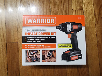 NEW Warrior 58523 18V Lithium-Ion Battery Long Run Time