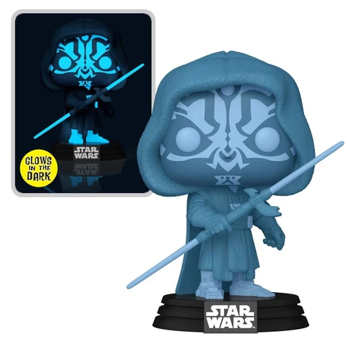 Funko Star Wars Specialty Series POP Darth Maul Hologram Glow In The Dark #740