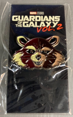 Mondo Tom Whalen Rocket Racoon Pin Marvel Guardians of the Galaxy