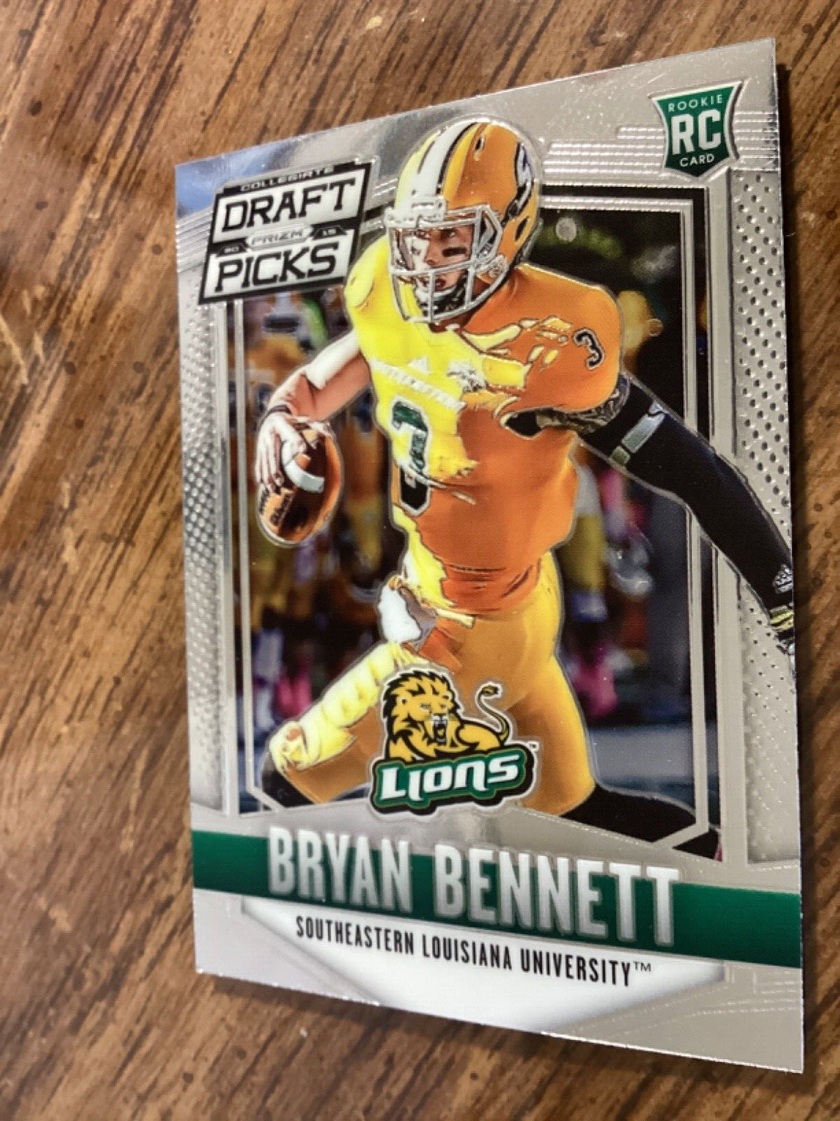 2015 Panini Prizm Collegiate Draft Picks - Silver Prizm #116 Bryan Bennett (RC)