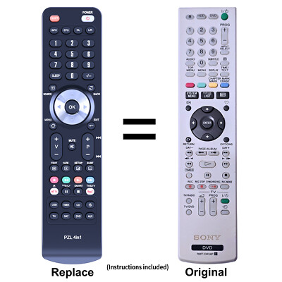 New RMT-D234P Replace Remote Control For Sony RDR-HXD560 RDR-HXD860 DVD Recorder