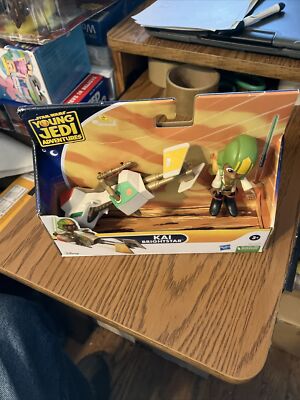 Kai Brightstar Speeder Bike Vehicle Star Wars Young Jedi Adventures Toy Figure